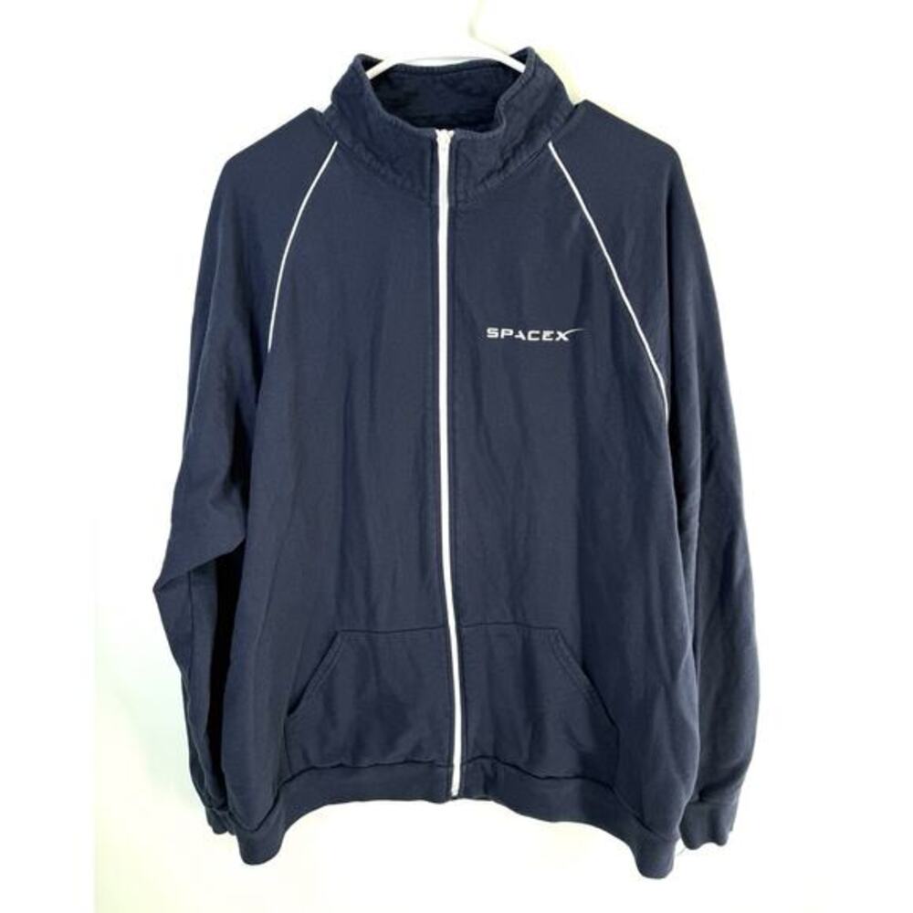 american apparel Space X Sweater Full‎ Zip Sweatshirt Men’s XL